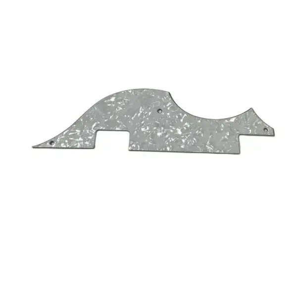 White MOP Violin and Jazz Bass Pickguard Set - Image 5