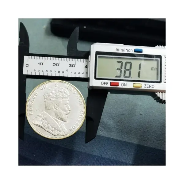 Replica 1903 Silver Dollar of Straits Settlements - Image 4