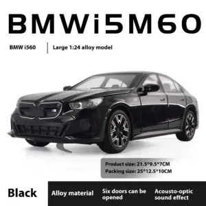 1:24 BMW I5 M60 Xdrive Diecast Model Car 26 S4296cb8e808d4781a549a8e0a14a73b1Z