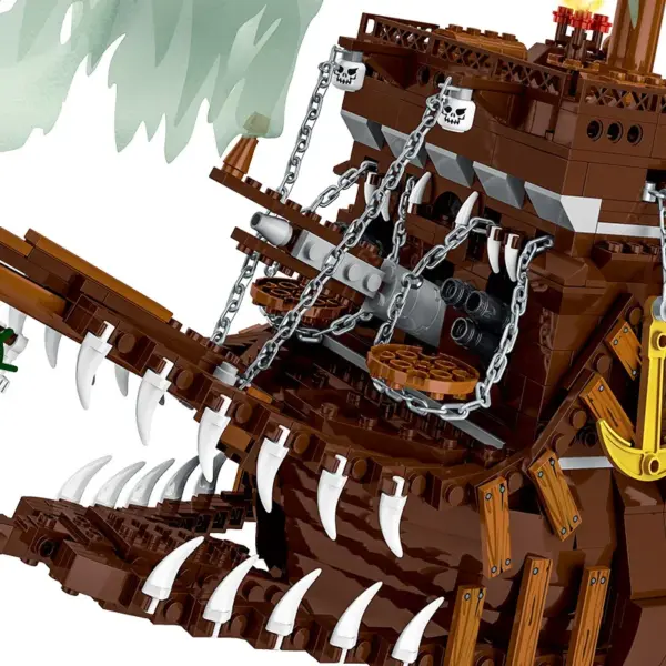 Flying Dutchman Pirate Ship Building Blocks Set - Image 4