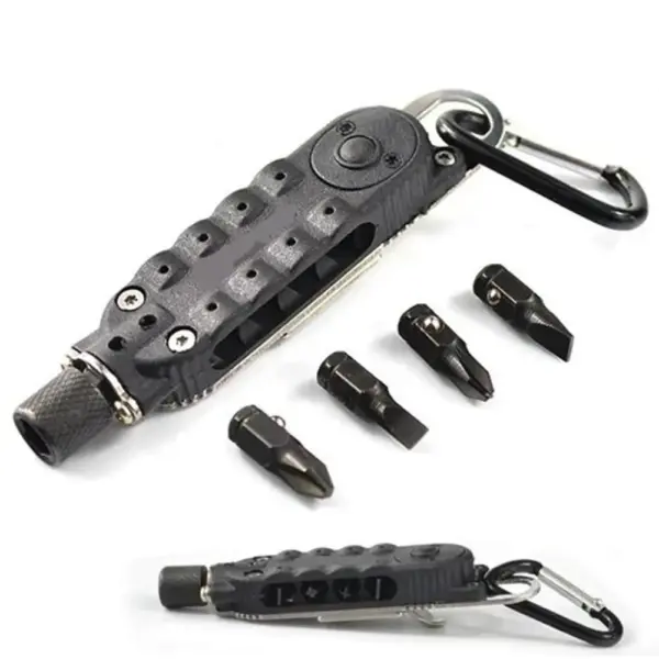 Multifunctional Mini Screwdriver Keychain Tool - Image 2