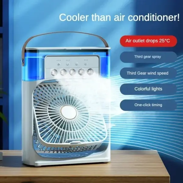 Portable 3-Speed Humidifier Fan PW01 - Image 3
