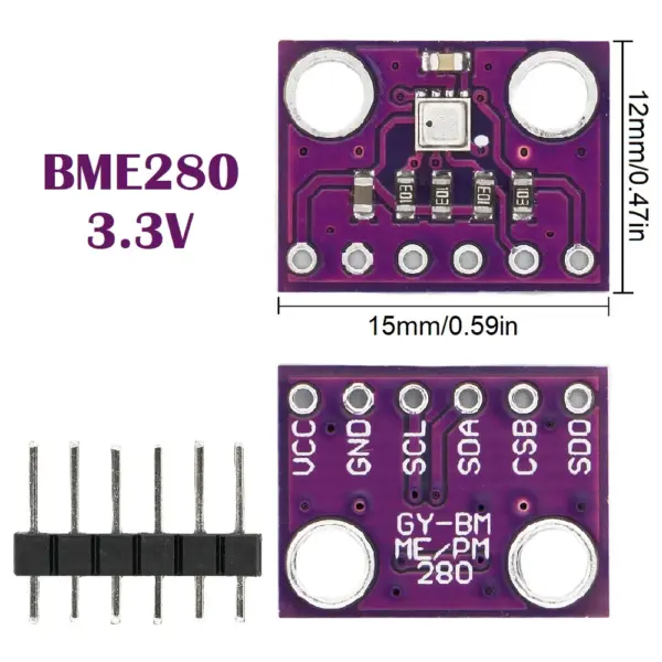 High-Precision BMP280 & BME280 Sensor Module Set - Image 5