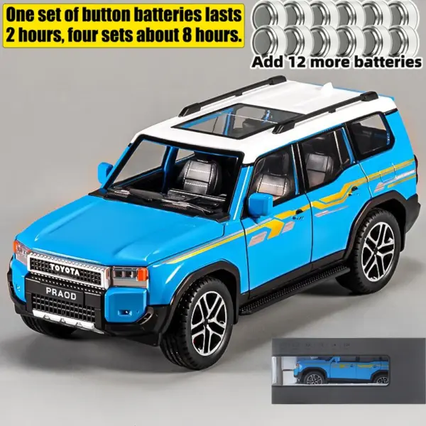 1:24 Toyota Land Cruiser LC250 Prado SUV Model - Image 17