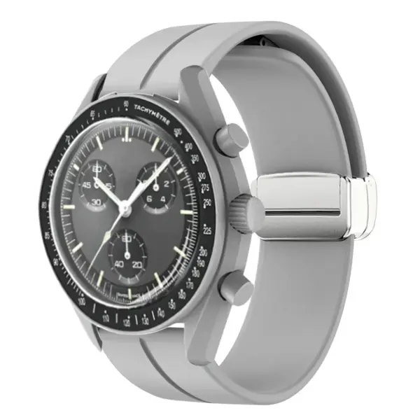 Silicone Strap for Omega MoonSwatch Planet Watch - Image 35