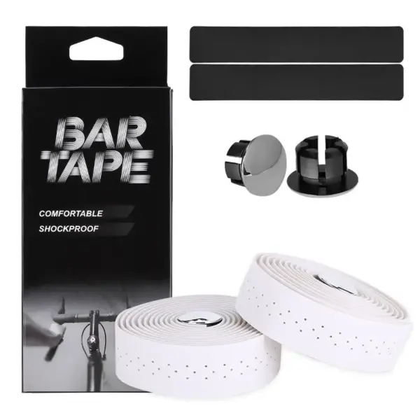 Outdoor Cycling Handlebar Tape with Bar Plugs - Image 7