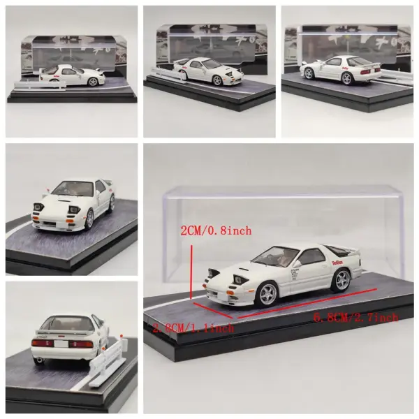 RX-7 1/64 Diecast Car Model for Collectors - Image 7
