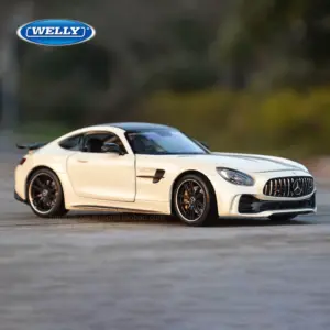 WELLY 1:24 Mercedes-Benz GTR Diecast Model Car 17 S43b4768c58054a80bea503d154bf84f2L 1