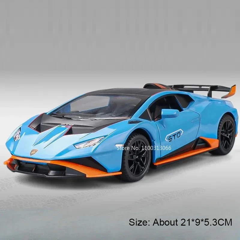 1:24 Lambor LP770-4 Huracan STO Diecast Toy Collection 7 1:24 Lambor LP770-4 Huracan STO Diecast Toy Collection - Image 7