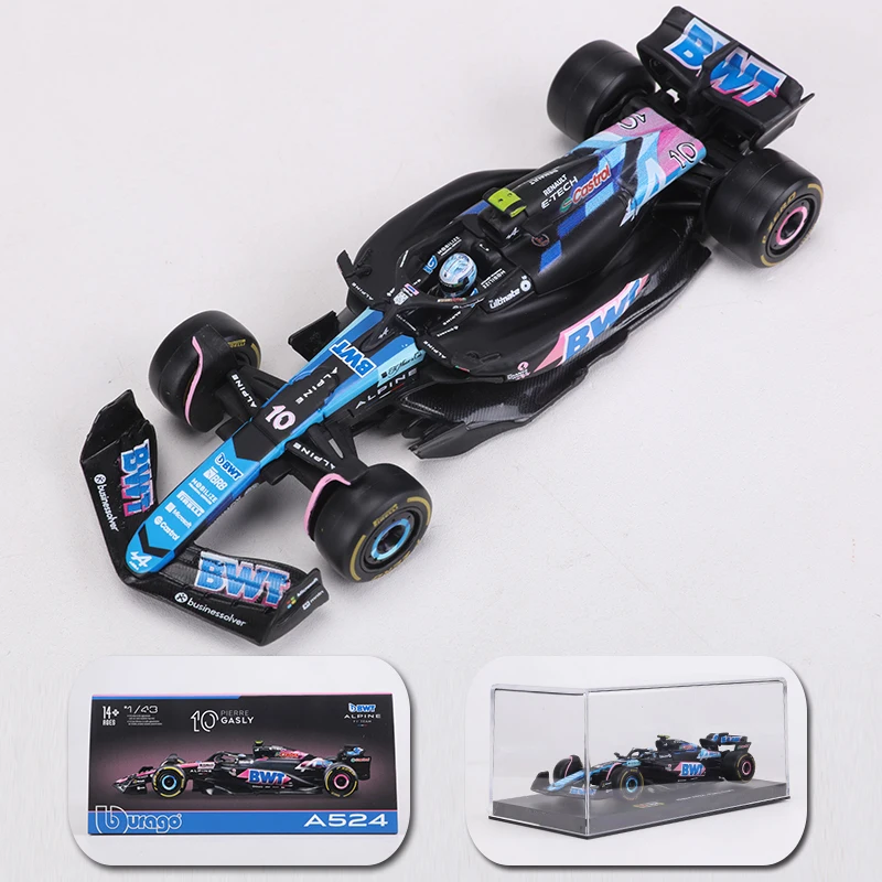 Burago 1:43 Alpine F1 Race Car Model 38220 9 Burago 1:43 Alpine F1 Race Car Model 38220 - Image 9