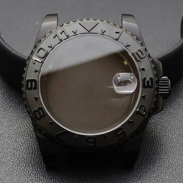 GMT 40.5MM Bidirectional Sapphire Watch Case for NH34 NH35 - Image 8