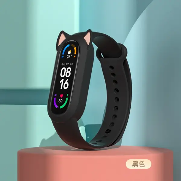 Silicone Watch Strap for Xiaomi Mi Band 3-9 - Image 13
