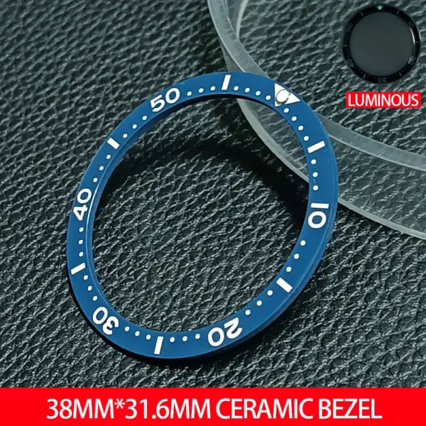 38mm Ceramic Bezel Insert for Dwayne Campbell Watch - Image 24