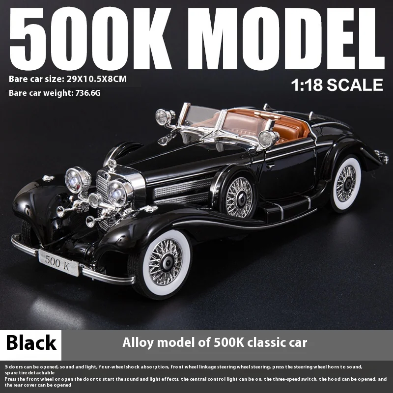 1:18 Maisto 1936 Classic Car Diecast Model 10 1:18 Maisto 1936 Classic Car Diecast Model - Image 10