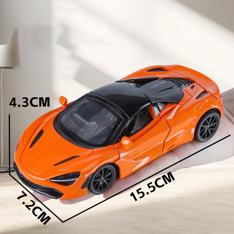 1:32 McLaren 720s Supercar Diecast Model Car 4 1:32 McLaren 720s Supercar Diecast Model Car - Image 4