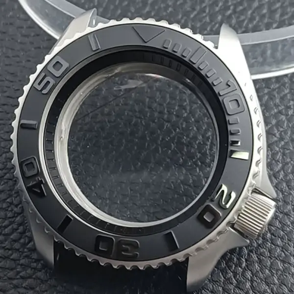 41.5mm Sapphire Crystal Watch Case for NH 35/36 Black Matte Finish - Image 71