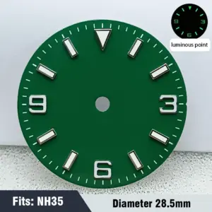 Men's Watch Dial NH35Nh36 Luminous Sterile Model 242 S4555004bc2a8413bb72c0b5c5aae69d75
