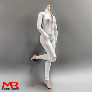 1/6 Female Zipper Bodysuit for Action Figures 17 S459ef4f8c16d41ab8124ac1a111bcb0cy