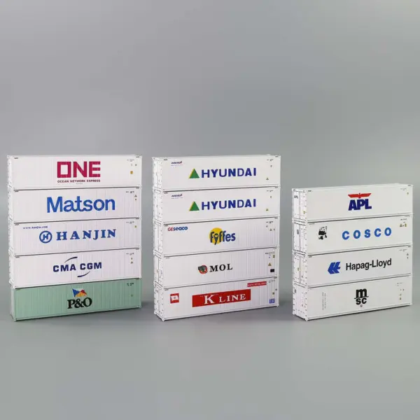 Evemodel 40ft Hi-Cube Reefer Container N Scale - Image 2