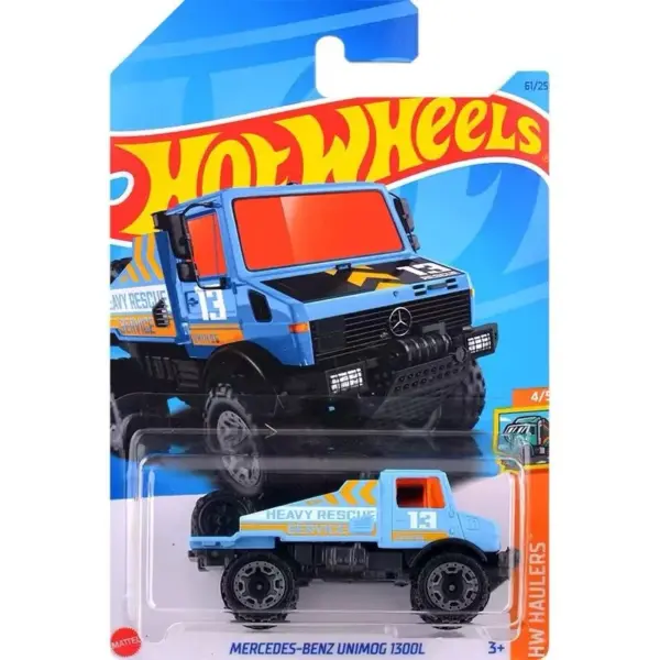 HotWheels Unimog 1300 Alloy Diecast Model - Image 2