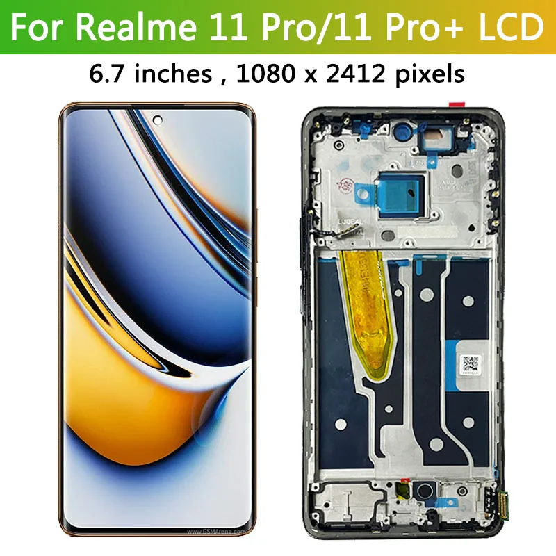 6.7-inch AMOLED Screen for Realme 11 Pro+ Plus 3 6.7-inch AMOLED Screen for Realme 11 Pro+ Plus - Image 3