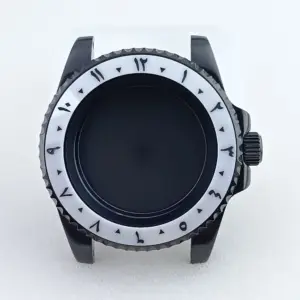 GMT Black Watch Case for NH34/NH35/NH36 Movements 110 S4601c4b1db644624b63be5fc6533860aq 9