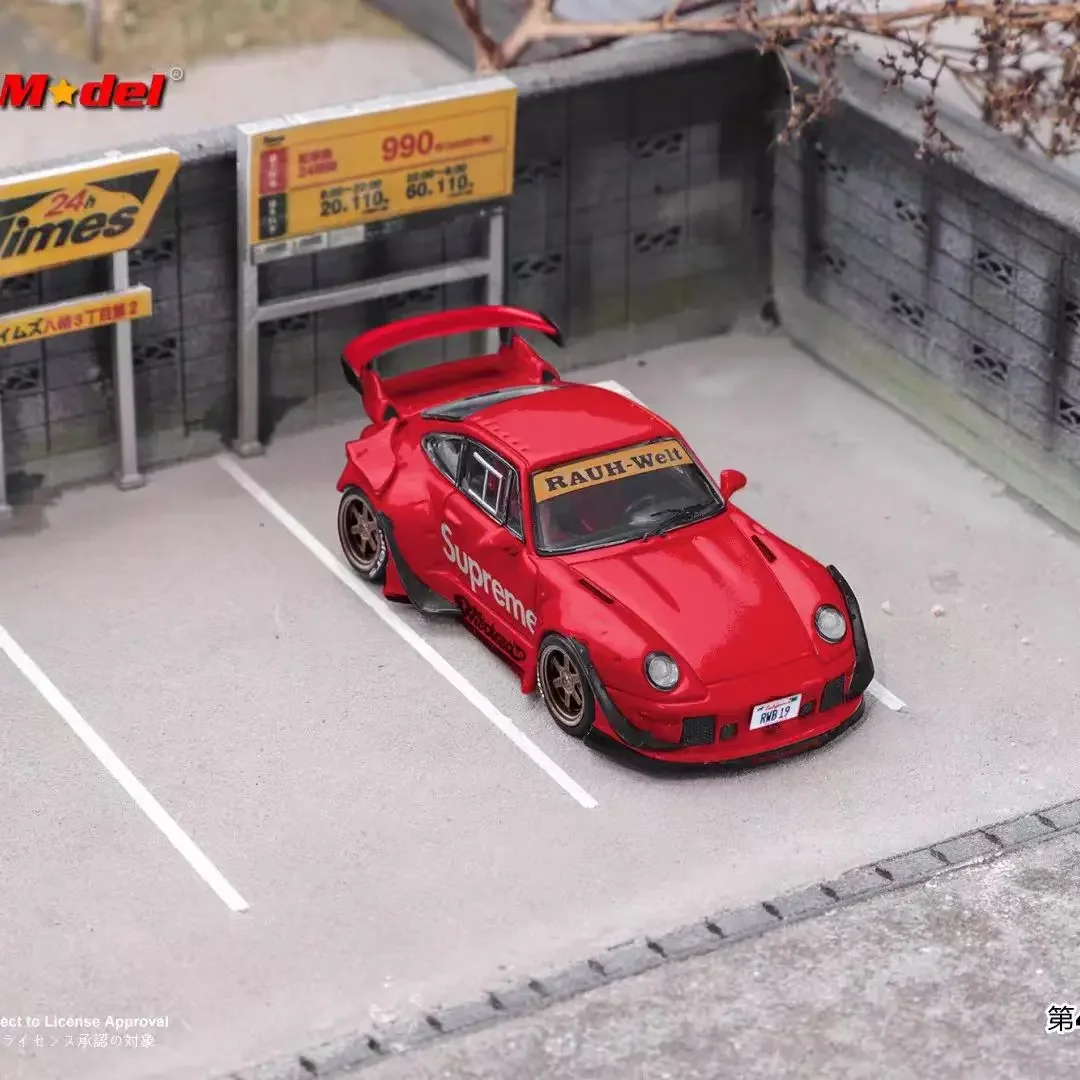 Star 1:64 RWB 930 964 Rear Wing Australian Pink Model 22 Star 1:64 RWB 930 964 Rear Wing Australian Pink Model - Image 22