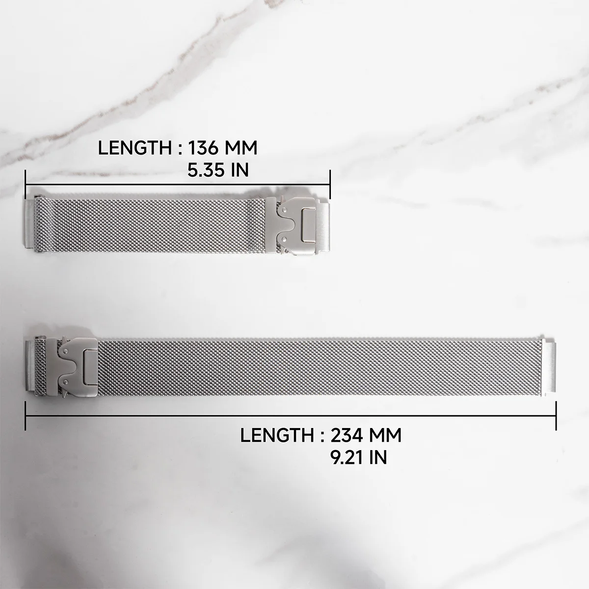 22mm Stainless Steel Parachute Buckle for Huawei Watch GT5 2 22mm Stainless Steel Parachute Buckle for Huawei Watch GT5 - Image 2