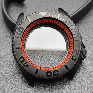42mm Black Matte Watch Case for NH35 Movement 233 S46bc562c449548c886b090066b2038a7p 2