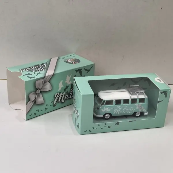 Diecast 1:43 T1 Bus Scale Model by WELLY - Image 6