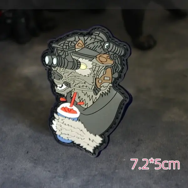 Night Time Wolf Tactical PVC Patch Kit - Image 7