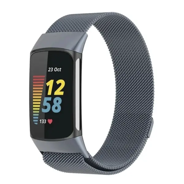 Milanese Loop for Fitbit Charge 5/6 Strap - Image 8