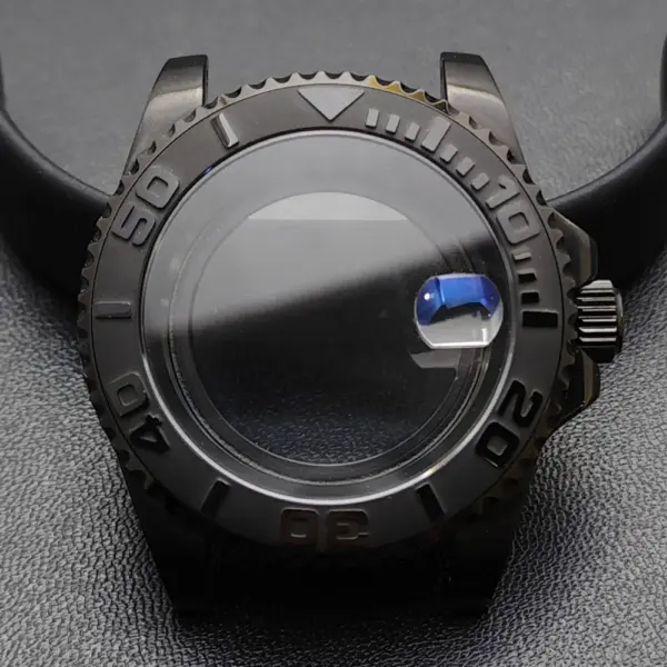 GMT 40.5MM Bidirectional Sapphire Watch Case for NH34 NH35 - Image 28