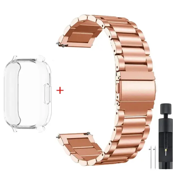 Luxury Metal Strap & TPU Case for Redmi Watch 5 - Image 21