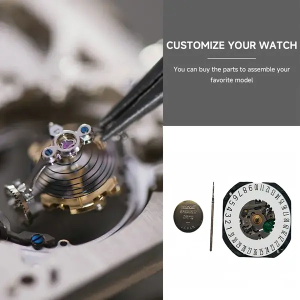 VX32E Calendar Date Quartz Watch Movement - Image 2