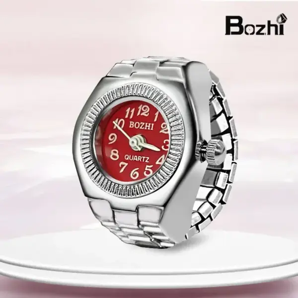 Vintage Punk Quartz Finger Watch Ring for Men Women - Image 18