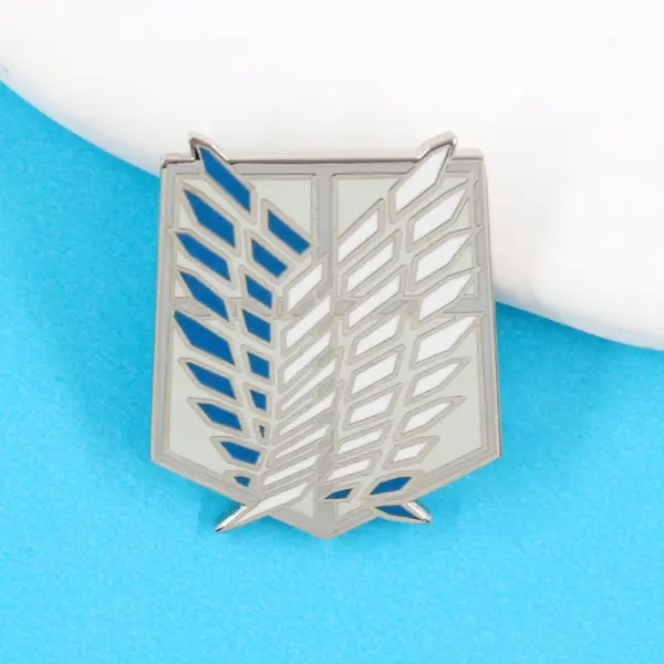 Attack On Titan Wings Logo Brooch Pins - Image 3