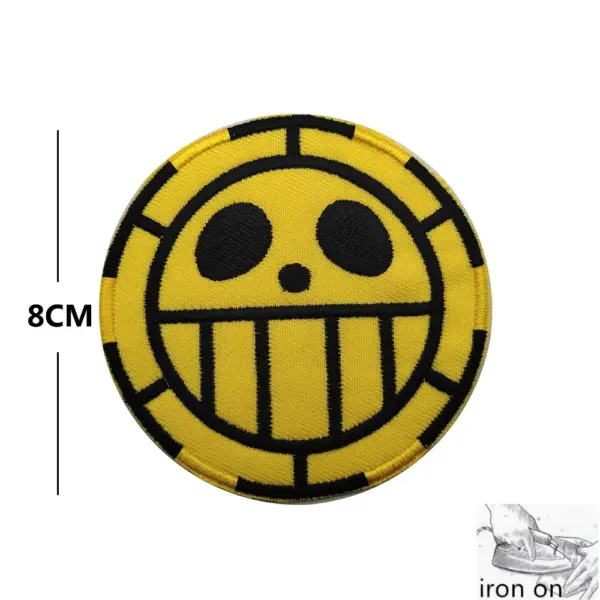 Lvfei Pirate Embroidered Hooks and Loop Badges - Image 7