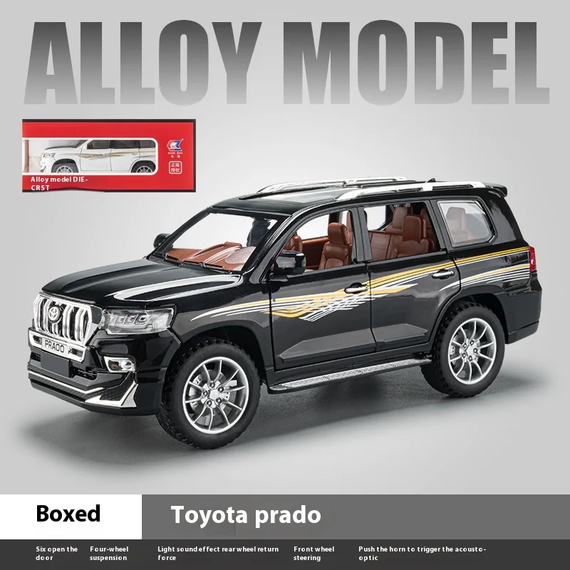 1:24 Toyota Prado Off Road Diecast Model Car 8 1:24 Toyota Prado Off Road Diecast Model Car - Image 8