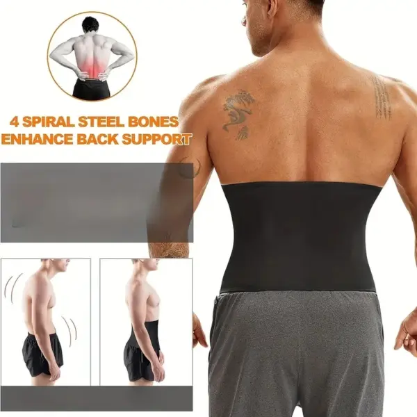 Adjustable Men’s Corset Waist Belt - Image 5