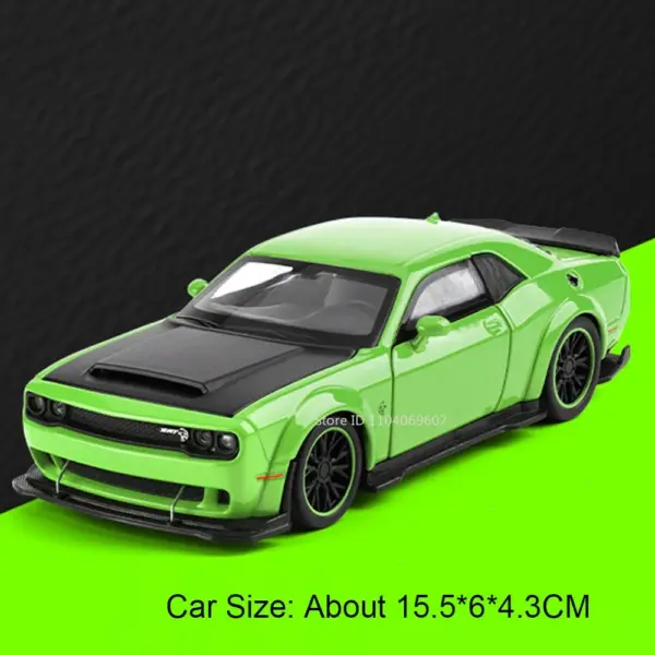 1:32 Scale Hellcat Alloy Diecast Model Car with Sound - Image 8