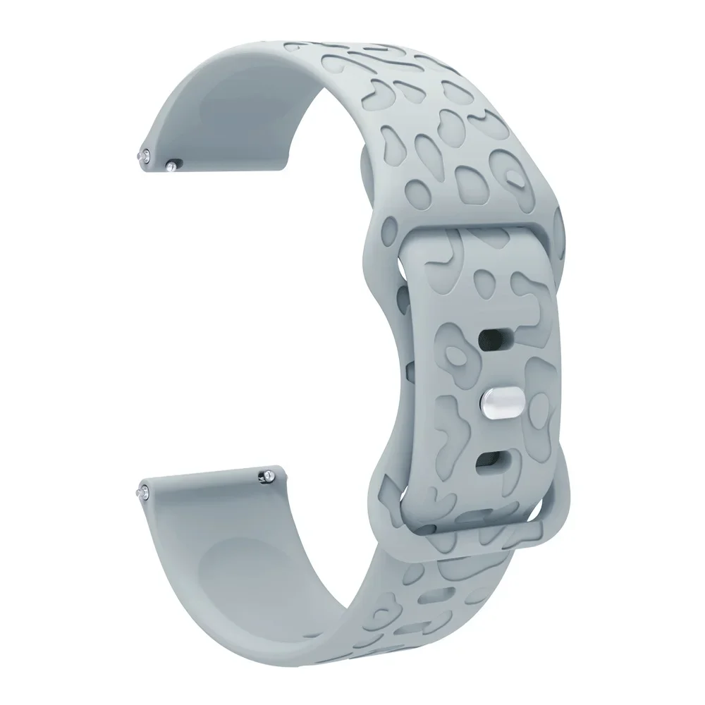 Leopard Silicone Watch Band for Garmin Venu 3S 10 Leopard Silicone Watch Band for Garmin Venu 3S - Image 10