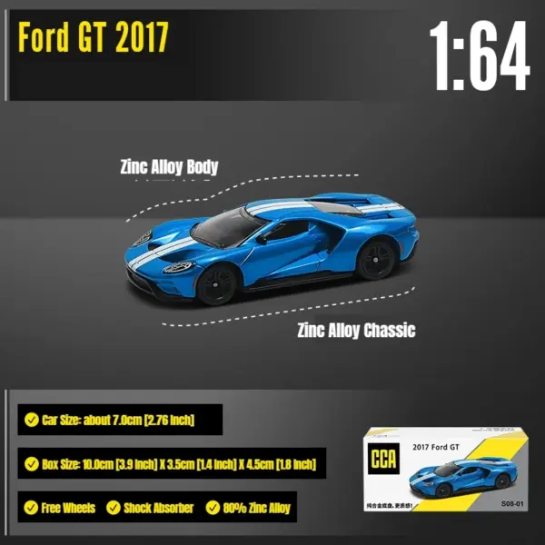 1/64 Diecast Metal Car Collection for Enthusiasts - Image 11