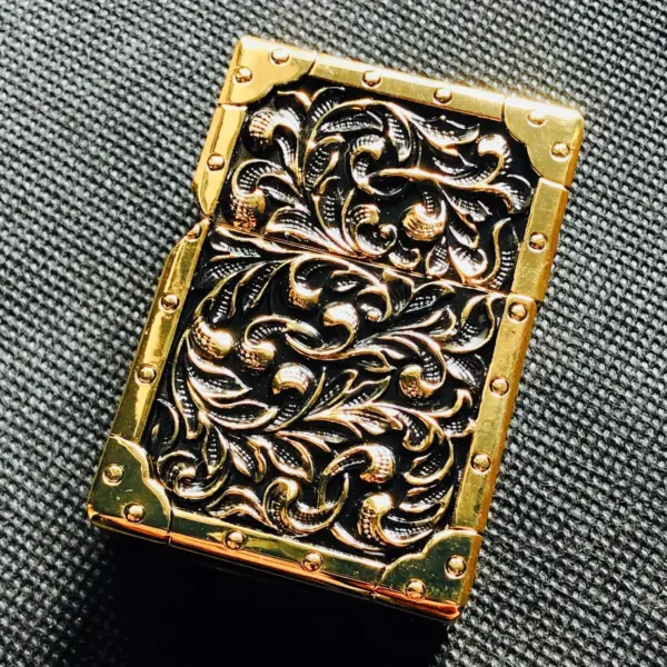 ZORRO Copper Windproof Kerosene Lighter Armor - Image 4