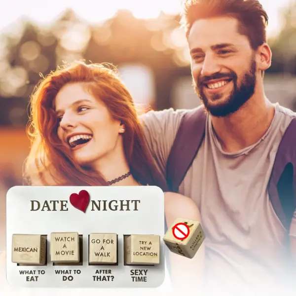 Date Night Wooden Dice Game Kit - Image 4