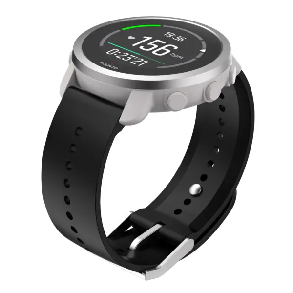 Silicone Strap for Suunto 5 & 9 Peak Model 22mm - Image 2