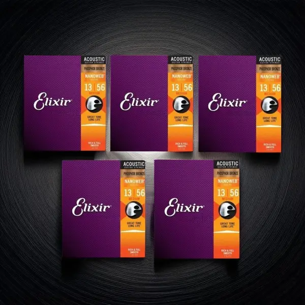 5/10 Set Acoustic Guitar Strings for Rock and Pop - Image 3