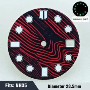 Men's Watch Dial NH35Nh36 Luminous Sterile Model 154 S491f371573b84b968e0f2cf9c049640cJ