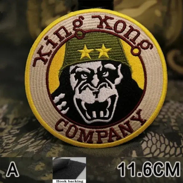 King Kong Taxi Driver Tactical Patch Embroidered Badge - Image 7