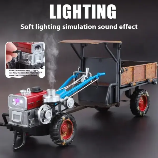 Maisto 1:24 Diecast Walking Tractor Model - Image 4